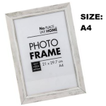 A4 Dusty White Picture Frame 